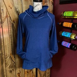 BLUE KUHL WOMENS MOCK NECK TOP